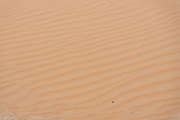 Nahaufnahmen von Strukturen einer Sandwüste
