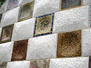 Mosaïque à Barcelone