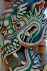 dragon on the wall