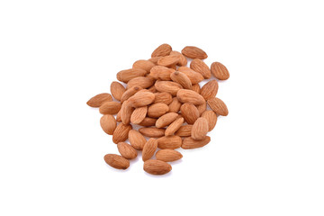 Almond isolated on white background