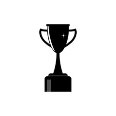 Trophy winners cup. Trophy cup vector illustration