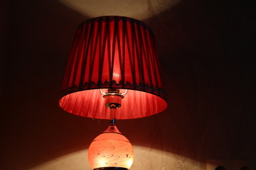 in the room hotel the lampshade