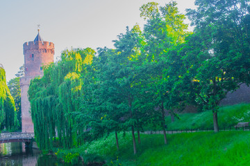 Kruittoren in Kronenburgerpark in Nijmegen