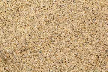 Sand texture from the beach. Closeup