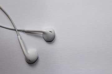 headphone on white background