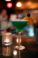 Special Cocktail Dressed and Served