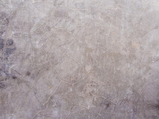 Cracks and Stain on surface of polished concrete wall