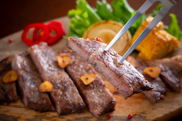 ビーフステーキ