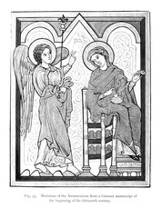 Fototapeta premium Christian illustration. Old image