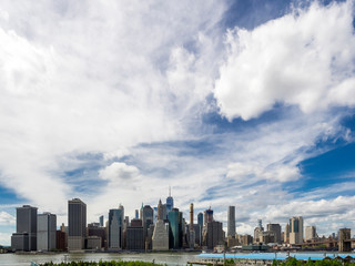 Fototapeta na wymiar Manhattan skylyne