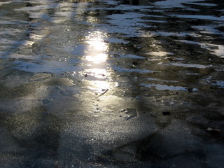 Canal Saint-Martin gelé