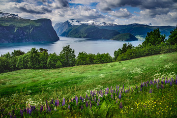 Beautiful Nature Norway natural landscape aerial photography.  © vaclav