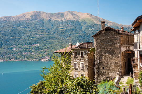 Village above Dervio, Como Lake, Italy