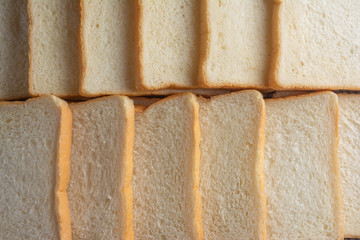 Pile of White Breads.