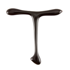 Chocolate Letter T