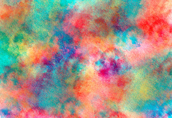 Background of watercolor paint stains. brush strokes.