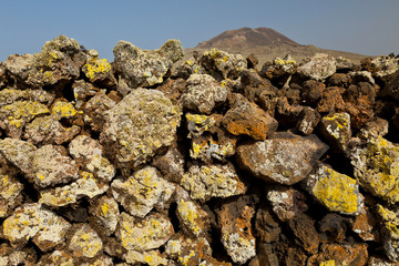 Volcán de La Arena. Pueblo La Oliva. Isla Fuerteventura. Provincia Las Palmas. Islas Canarias. España