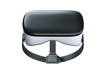 3D render of Virtual Reality googles isolated on white