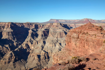 Fototapeta na wymiar View of landscape in Grand Canyon National Park at USA
