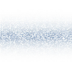 Blue dots on white background   