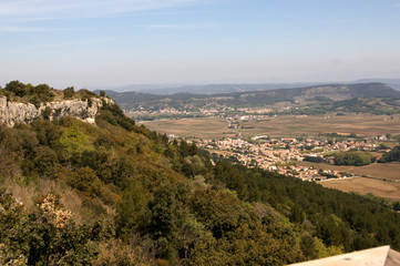 Fototapeta premium L'Ardoise vue du camp de César