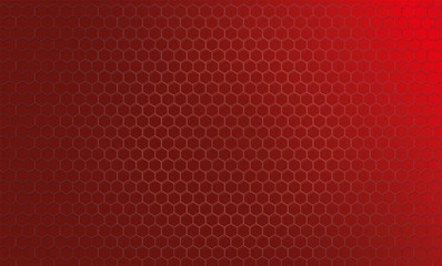 Fototapeta premium Abstract light arrow on black with hexagon mesh design modern luxury futuristic technology background vector illustration.