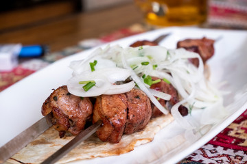 duck chop with onion