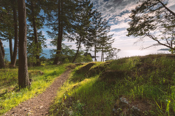 Fototapeta premium Fine art photography landscapes and seascapes of Bowen Island in the Pacific North West of Canada close to Vancouver British Columbia. Art for your office and home needs.