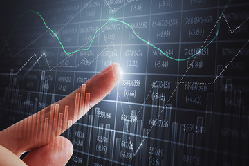 HUD and finance concept