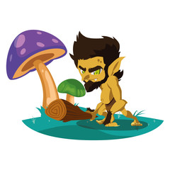 caveman gnome in the camp magic character