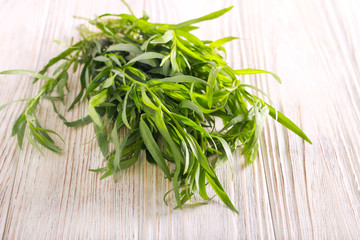 Tarragon herbs bunch