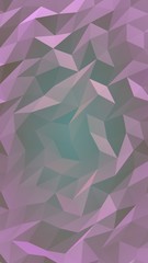 Obraz premium Abstract triangle geometrical violet background. Geometric origami style with gradient. 3D illustration