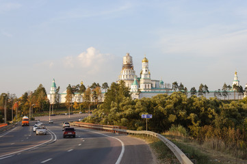 View of Resurrection New Jerusalem Monastery, Russia