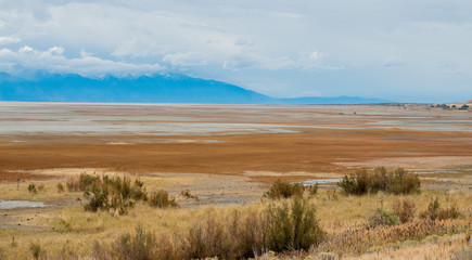 Antelope Island State Park, Utah, October 6, 2018, Great Salt Lake