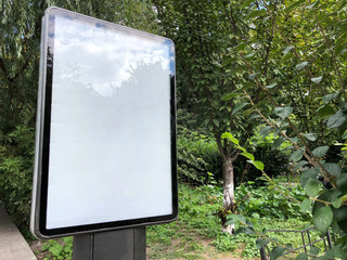 Advertise citylight on street. Advertise citylight on street.