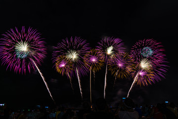 Fireworks Festival in Pattaya, Thailand