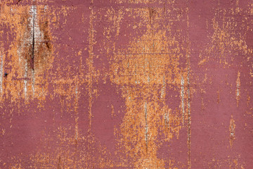 Reddish Old Weathered Peeling Wood Texture