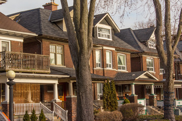 Row of Brick Houses