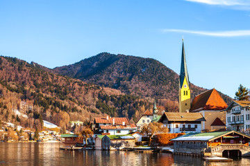 Naklejka premium Rottach-Egern am Tegernsee 