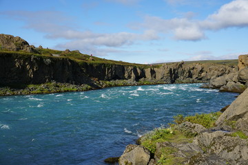 Beautiful Iceland in summer