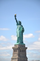 Fototapeta na wymiar Statue de la liberté de New York