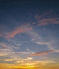 fifty shades of the sky