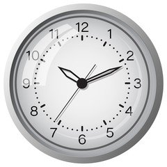Clock icon. World time concept. Business background. Internet marketing.