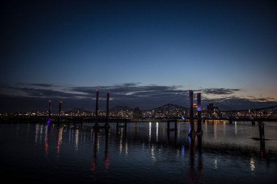 Louisville Skyline Dusk 
