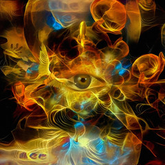 Angels and all seeing eye