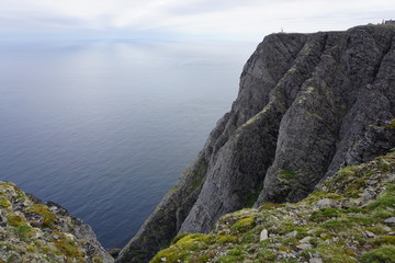 Beautiful view at the North Cape