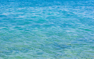 blue water background surface