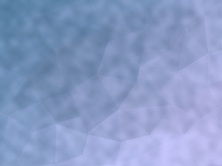 Mauve merged to pale blue abstract background polygon art containing geometric shapes with grunge addition. 
