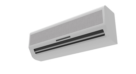 Fototapeta premium Air Conditioner isolated 3D Rendering