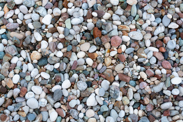 Background of pebbles, v17